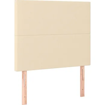 Čelo postele, 100x5x118/128 cm, krémové