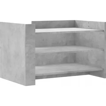 Konferenční stolek Konferenční stolek Zakito Home obdélníkový 80 x 50 x 50 cm, odstíny šedé