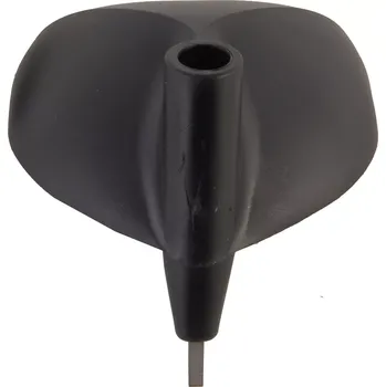 Běžkařská hole Košíček Axon černý 75 mm