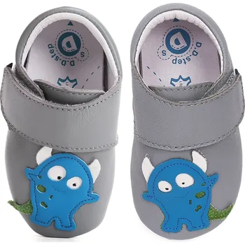 Capáčky Capáčky DD Step K1596-51622 Dark Grey L, Vnitřní délka boty: 13,6 cm, Vnitřní šířka boty: 6,2 cm