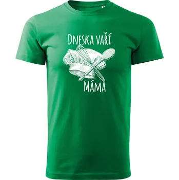 Dnes vaří máma - Kuchař Barva: Zelená (16), Velikost: 158 cm/12 let, Střih: Pánské