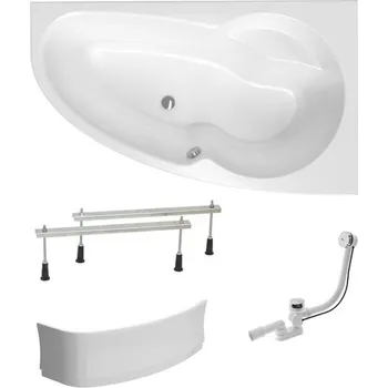 Vana Asymetrická vana Laguna Luiza 140x95 cm akrylát pravá SIKOLU1400PANP