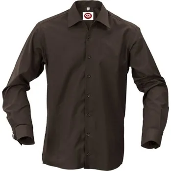 Gastro oděv Cg Workwear Pesaro Pánská košile 00630-15 Chocolate S
