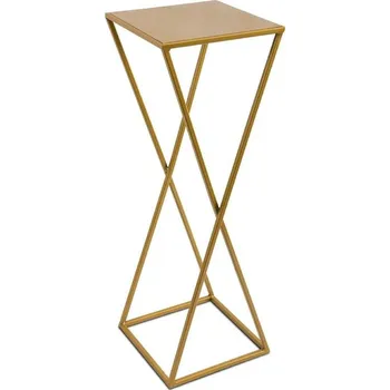 Stojan na květiny Stojan na květiny ESPIRAL 70 cm zlatý