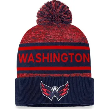 Čepice Fanatics Kulich Washington Capitals 23 Authentic Pro Rink Heathered Cuffed Pom