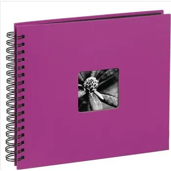 Fotoalbum Fotoalbum Hama FINE ART 28x24 cm, 50 stran, pink, spirálové, lepicí
