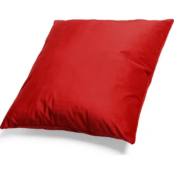 Polštář Mikroplyšový polštář 50x50 cm Červený