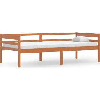 Postel Dřevěná manželská postel Zakito Home 90x200 borovice