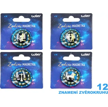 Dekorativní magnet Magnetka zvíře 40 mm Zodiac