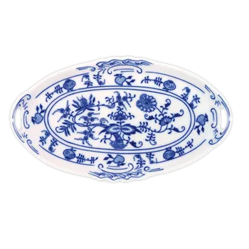 Cibulák Podnos pod likér. soupr. malý 21 cm Originál Český porcelán Dubí