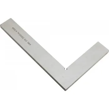Úhloměr Úhelník přesný plochý 63x40 mm typ "Au" ČSN255103 , KMITEX KCZ-4034