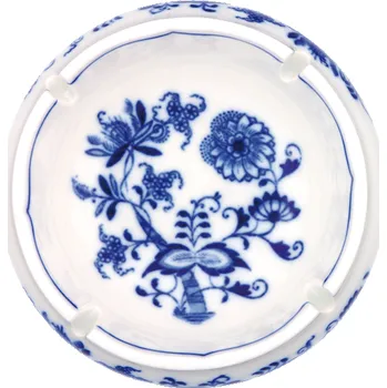 Cibulák Popelník kulatý s výřezy 13cm Originál Český porcelán Dubí