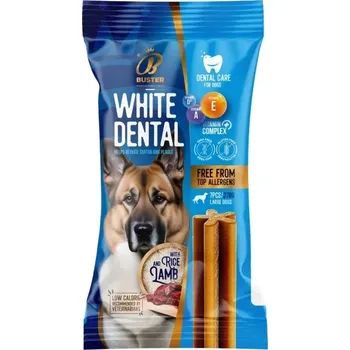 Krmivo pro psa Funkční hypoalergenní dentální tyčinky s rýží a jehněčím masem LARGE 7ks (LARGE - 270g pro pejsky vážící 25kg a více)