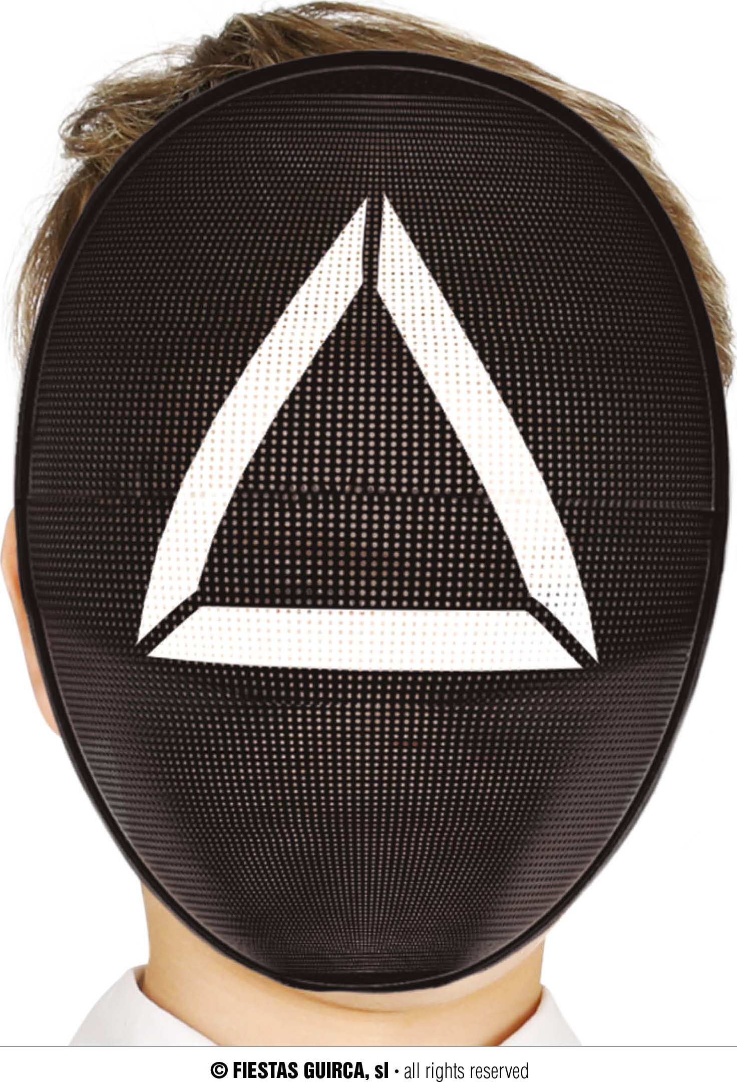 FIESTAS GUIRCA Masque The Gamer Enfant Carré PVC