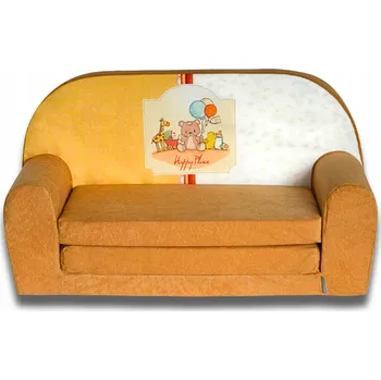 Pohovka Pohovka Galeriatrend, vícebarevná modulární látková sedačka s funkcí spaní