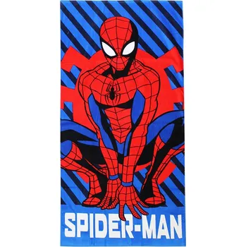 Spiderman MARVEL VELKÝ OSUŠKA NA KOUPALIŠTĚ PLÁŽOVÁ PRO DĚTI 70X140