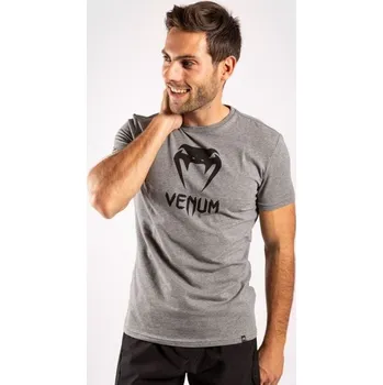 Pánské tričko Tričko Classic Heather Grey - Venum Velikost: XL, Barva: Šedá