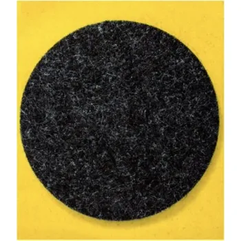 Podložka pod nábytek PLSTĚNÁ PODLOŽKA SAMOLEPICÍ průměr 70 mm ČERNÁ 1 Ks