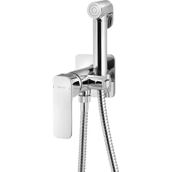 Sapho SPY podomítková bidetová baterie se Stop sprškou, chrom, PY13