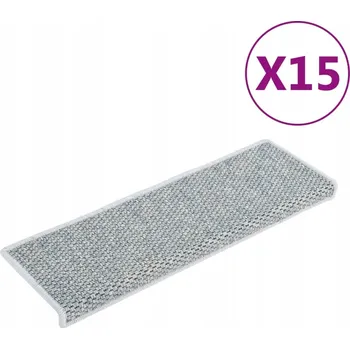 Nášlap na schod Nášlapy na schody sisalové modré 65x21x4 cm