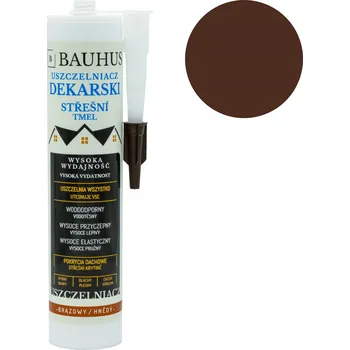 Tmel Těsnicí tmel Bauhus hnědý 280 ml