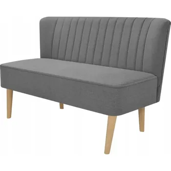 Pohovka Sofa Elegance světle šedá 117x55,5x77 cm
