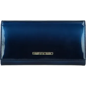 Peněženka Dámská kožená peněženka modrá - Gregorio Kaleia modrá