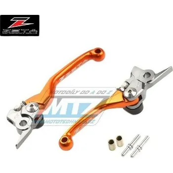 Sada výklopných páček ZETA PIVOT - ZETA ZE44-4157 - KTM 65SX / 14-23 + 85SX / 14-23 + 250Freeride + 350Freeride + Husqvarna TC65+TC85 / 14-23 - oranžové HUSQVARNA TC 85 2014-2018