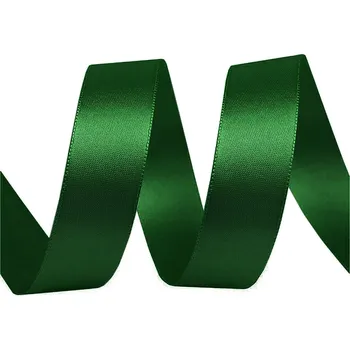 Stuha Atlasová stuha oboulící šíře 24 mm Varianta: 315 zelená tm., Balení: 20 m
