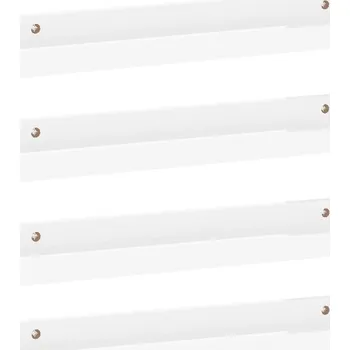 police Polička deska MDF Zakito Home 40 x 9 cm bílá