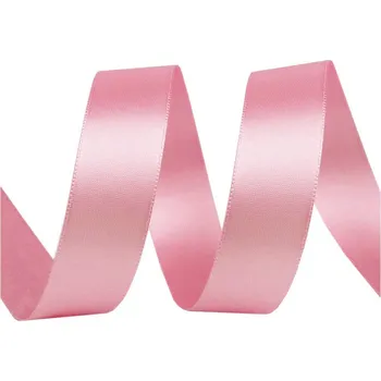 Stuha Atlasová stuha oboulící šíře 24 mm Varianta: 603 růžová sv., Balení: 20 m