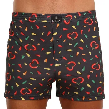 Trenýrky Pánské trenky Lonka vícebarevné (Karlos - papričky) XXL Možnost vrácení zboží ZDARMA do 120 dnů!