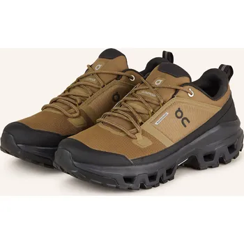 Pánská obuv On Pánské Turistické Boty Cloudrock Low Wp, khaki / černá, 41