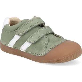 Barefoot dětské tenisky Koel - Archie Leather Olive zelené Velikost: 23
