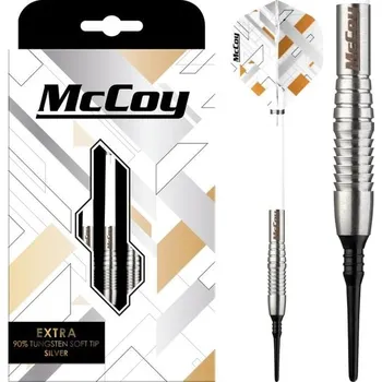 Šipka Šipky Soft Tip McCoy Extra Silver 18 g