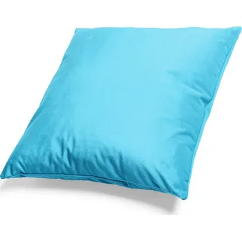 Polštář Mikroplyšový polštář 50x50 cm Středně Modrý