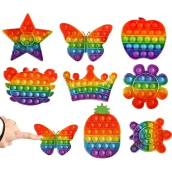 POP IT 6 různých barevných Pop itů