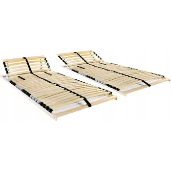 Postel Dřevěná manželská postel Zakito Home 80x200 akácie