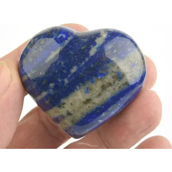 Přírodní kámen Lapis lazuli srdce z Pákistánu 68g