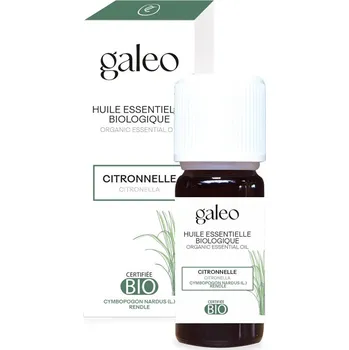 Aroma lampa Galeo Galeo OLÉO – CITRONELLA ESENCIÁLNÍ OLEJ 10 ml