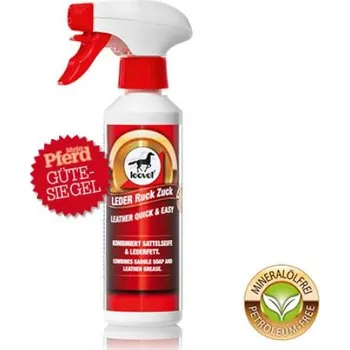 Mýdlo LEOVET Leder Ruck Zuck olej a mýdlo na kůži 2v1 250ml