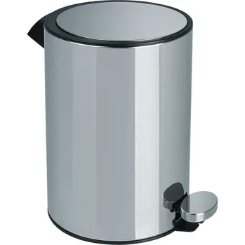 Odpadkový koš Camargue Kosmetický koš Luba, 3 l, stříbrný, softclose 99116-001