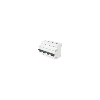 Jistič SCHNEIDER ELECTRIC Jistič 230/400VAC Ijmen: 100A Póly: 4 DIN Průběh: C 10kA IP20