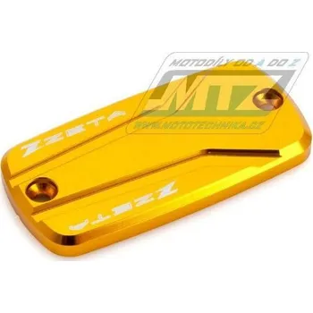 Kryt brzdové nádobky přední a spojkové víčko ZETA ZS86-0124 - Honda CB600F, CBR600F, CB650F, CBR650F, NC700X, NC750X, VFR800, CBR1000F, CB1100, CBR1100XX, ST1100, VFR1200X, CB1300, ST1300 - zlatý HONDA CBR 600 RR 2003-2006