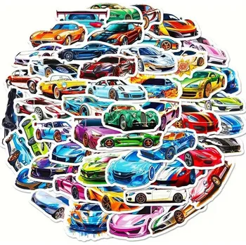 samolepka Set 50 samolepek auta (5) (Samolepky auto)