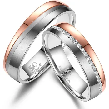 Prsten MARRYA® Dámský snubní prsten Titan, vel. 50 - velikost 50 - TI-27D-50