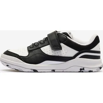 Dětská sportovní obuv DECATHLON Dětské sportovní boty Playventure Yard 31 BÍLÁ|ČERNÁ