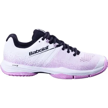 Dámská treková obuv Dámské padelové boty Babolat Sensa Women White/ Lilac EUR 38,5