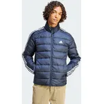 ADIDAS Bunda Essentials 3-Stripes Light Down S MODRÁ