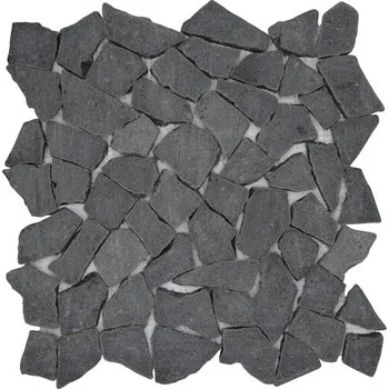 Kamenná mozaika Mosavit Piedra noa negra 30x30 cm mat PIEDRANOANE